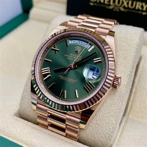 rolex womens day date gold|rolex day date 40 228235.